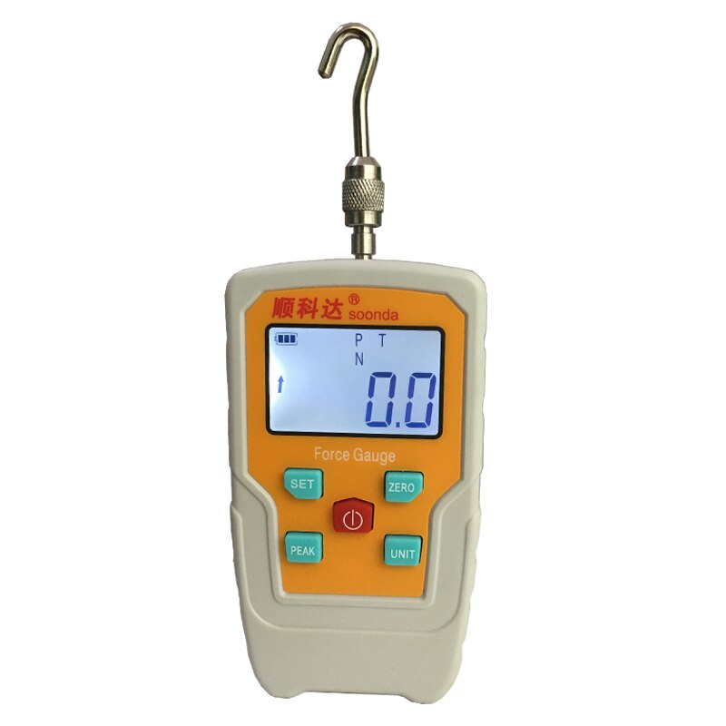 Electronic Spring Dynamometer Digital Tension Thrust Gauge Tester Mask Mension Testing Machine Push Pull Pressure 2N 5N 10N 500N