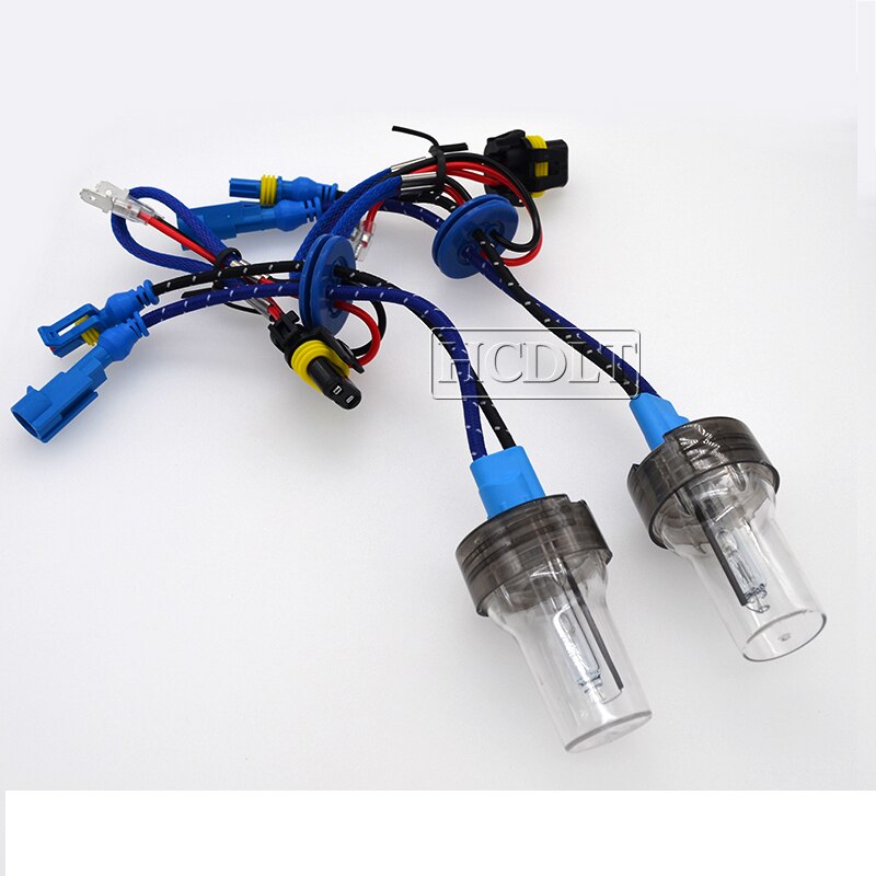 HCDLT 35W 55W xenón H7 H1 H3 H11 HB3 HB4 D2H bombilla HID 5500K para coche faro brillante y rápido Canbus DLT Hylux Xenon HID Kit lastre