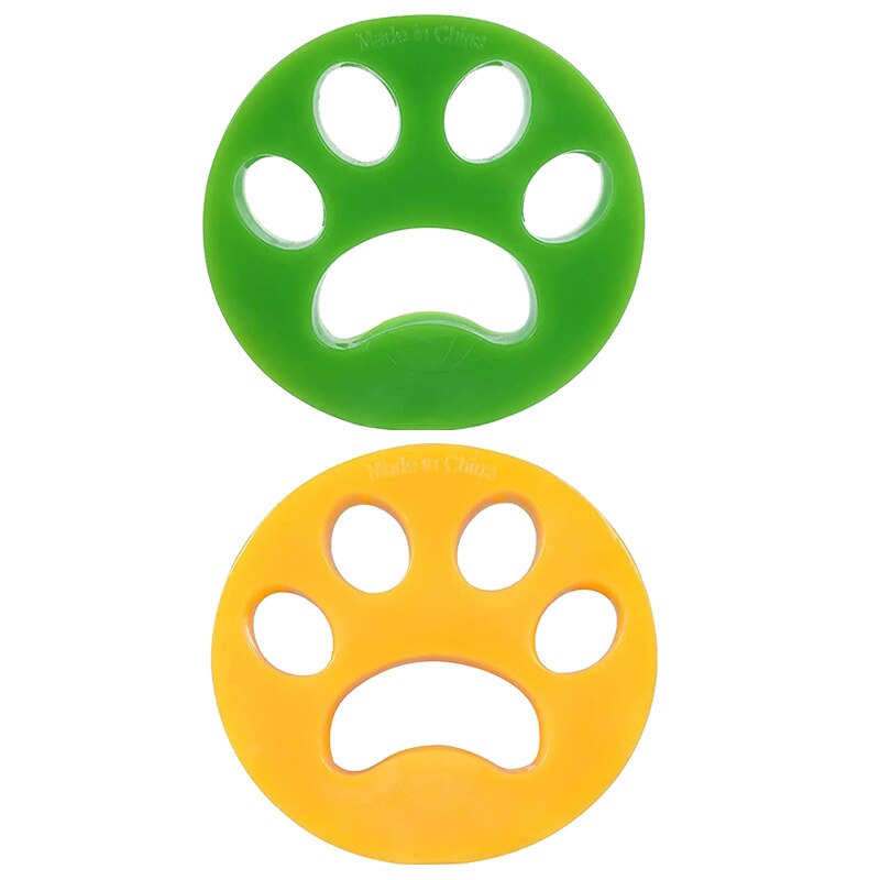 2pc Pet Hair Remover for Laundry pet Hair Catcher Dogs Cats Hair Catcher for Washing Machine: circle