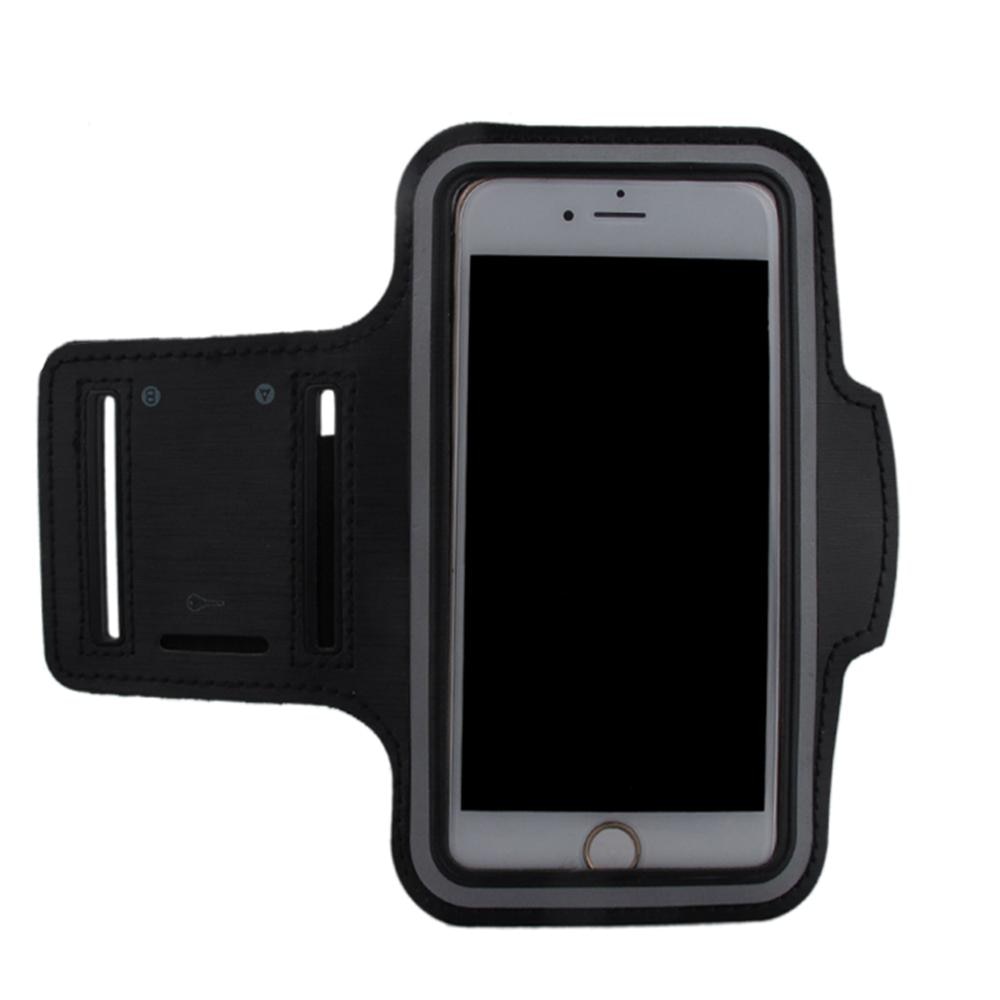 Bolso de brazo para teléfono móvil banda impermeable Deporte Running banda de brazo funda de entrenamiento para 5-6 pulgadas Bolsa de teléfono SAMSUNG iPhone