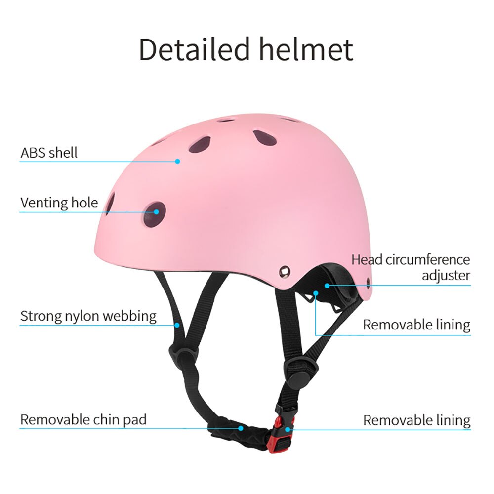 KINGBIKE Kids Roller Skating Bicycle Helmet Knee Wrist Guard Elbow Pad Set 7 pieces Child Cycling Sports Protective Guard Gear