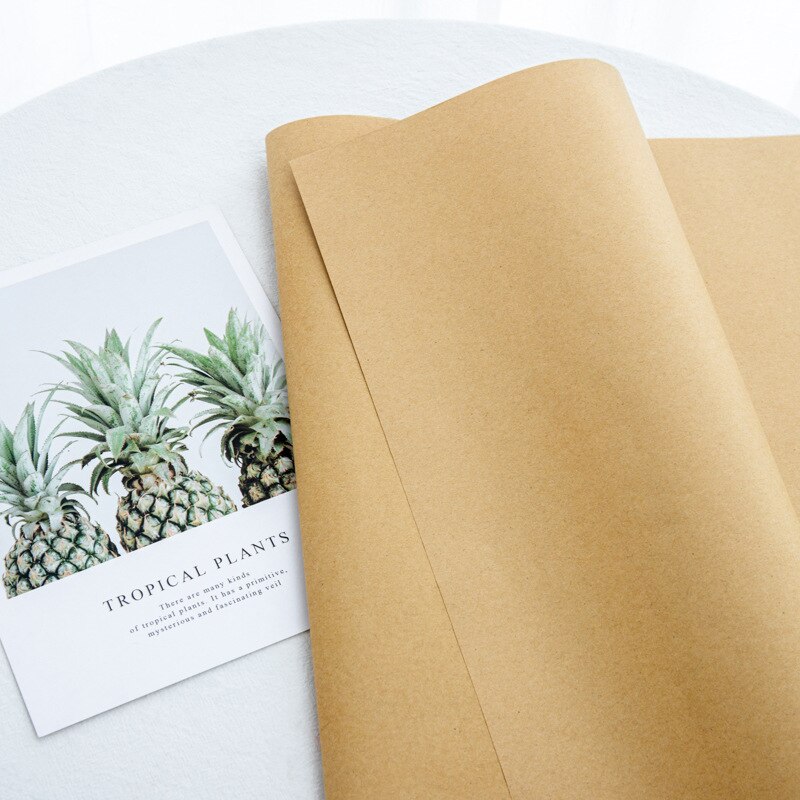 2 Roll Brown Kraft Paper Roll 12 Inch x100 Feet Natural Recyclable Paper for Craft Wrapping Packing X2