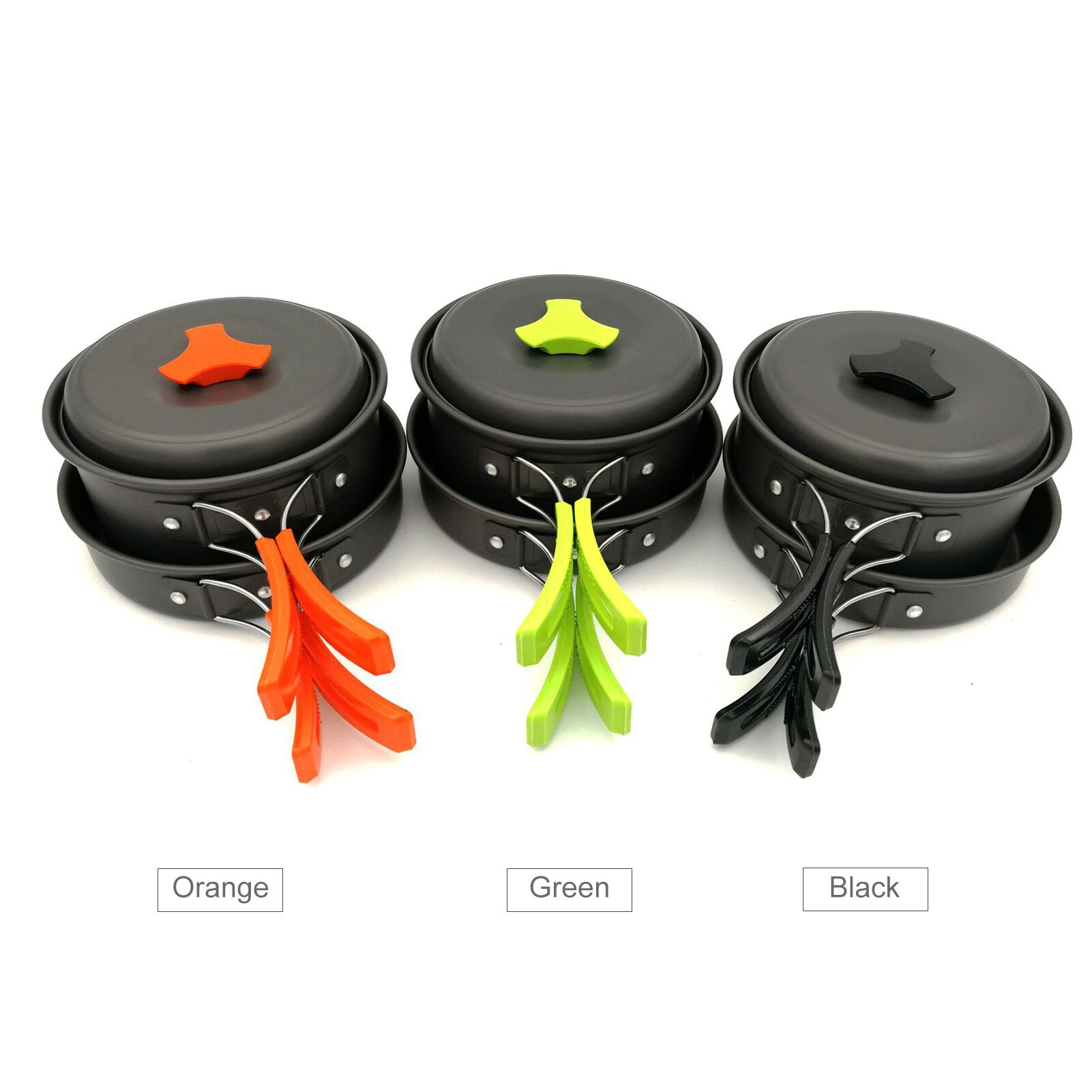 Camping Kookgerei Set Kampvuur Koken Gebruiksvoorwerpen Vouwen Kookset Draagbare Outdoor Wandelen Backpacken Pot Pan