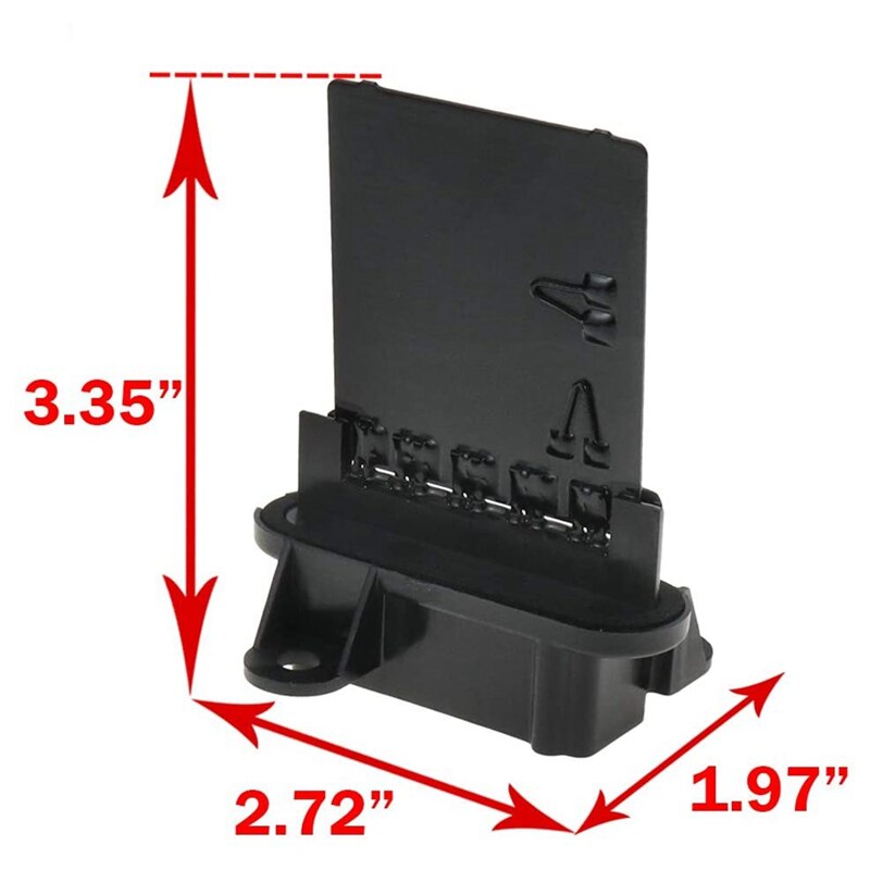 Car A/C Heater Blower Motor Resistor for Jeep Wrangler Liberty 2002-2007 05066552AA 5139719AA
