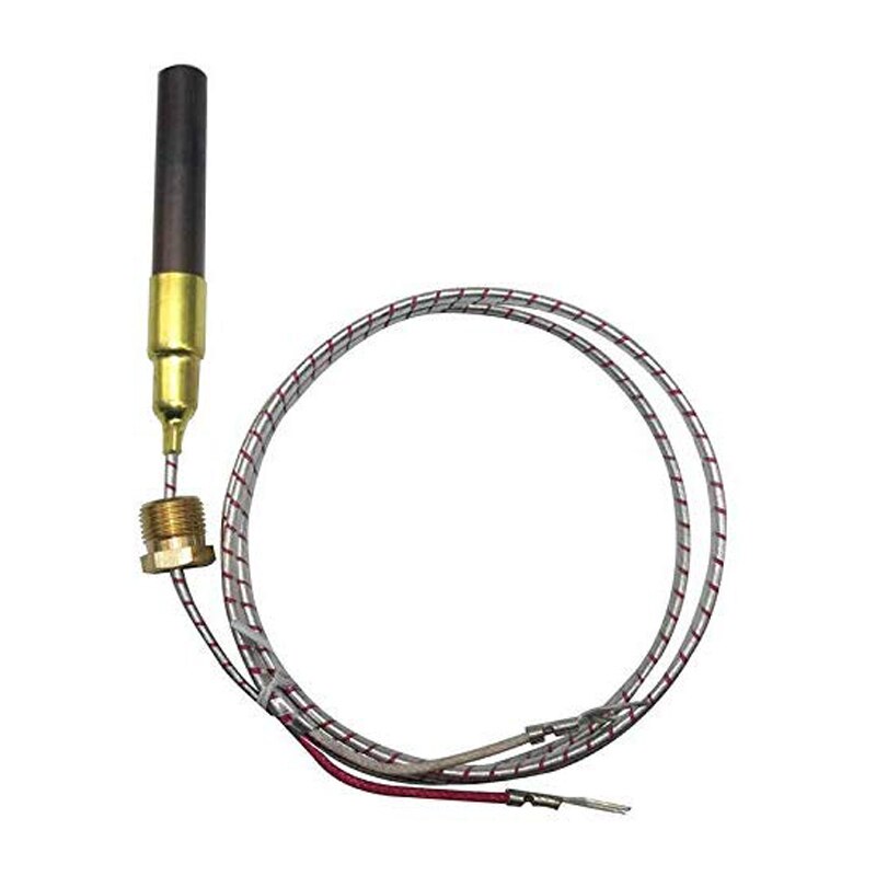 2Pcs Thermocouple Replacement Thermopile Generator for Gas Fireplace/Water Heater/Gas Fr