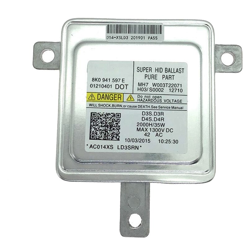 -De Xenón HID balasto para faro de la unidad de Control D1S D1R para A1A3 A4 A5 A6 A7 A8 para VW Jetta Golf reemplazar 8K0941597E W003T220
