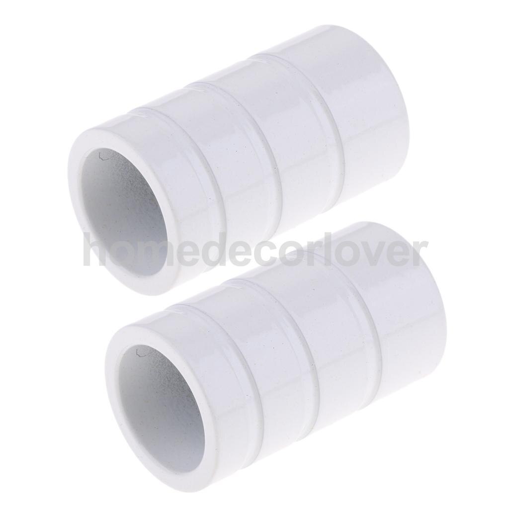 1 Pair Metal Drapery Curtain Rod Ends Caps Finials for 22mm/ 28mm Dia. Pole