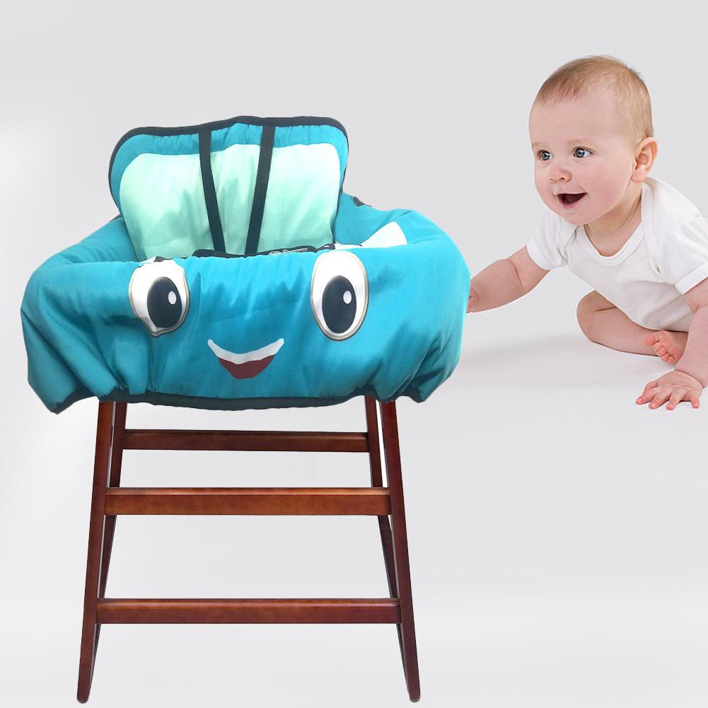 Coussin Portable avec poches pour supermarché | Coussin pour chariot de courses, Protection de la chaise de salle à manger, sécurité pour voyage, soins pour enfants