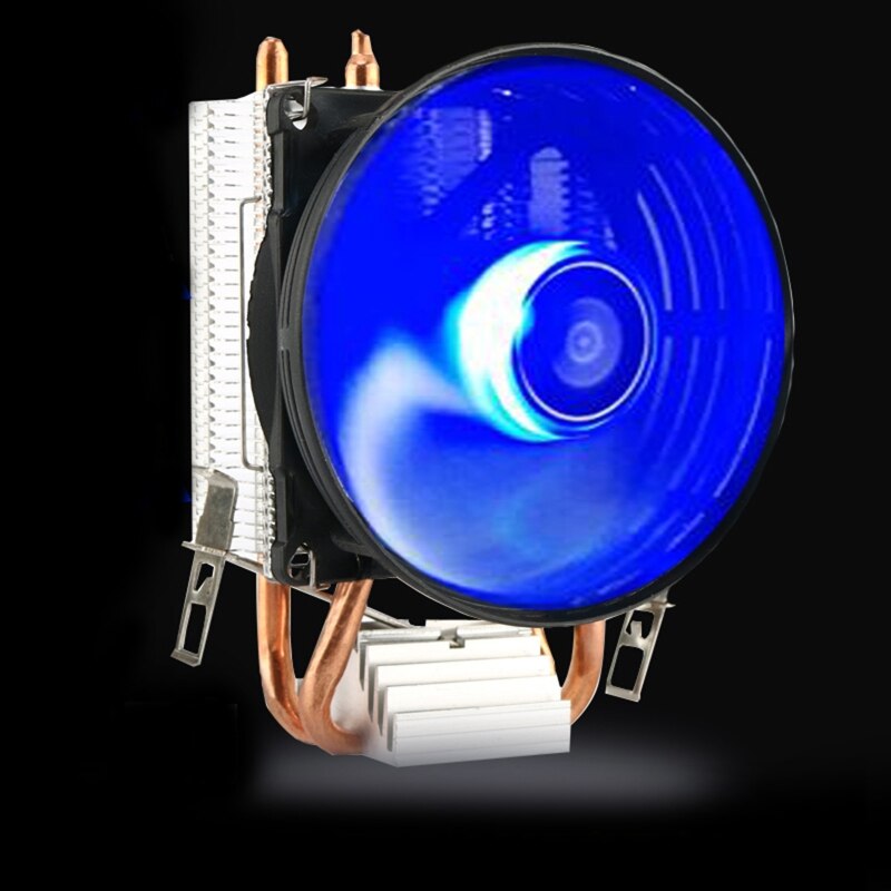 Enfriador de CPU Master 2, tubos de calor de cobre puro, ventilador con sistema de refrigeración de luz azul, K3KE