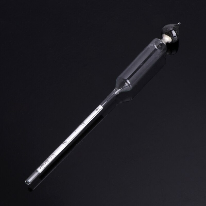 3 stk 0-100%  hydrometer alkoholmeter tester indstillet alkoholkoncentrationsmåler + termometer juni 16
