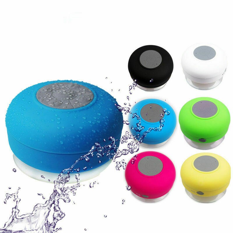 Wasserdicht Bluetooth kabellos dusche lautsprecher Tragbare hände-freie musik mikrofon saug Für Dusche, Schlecht, Auto, Strand & übertrumpfen