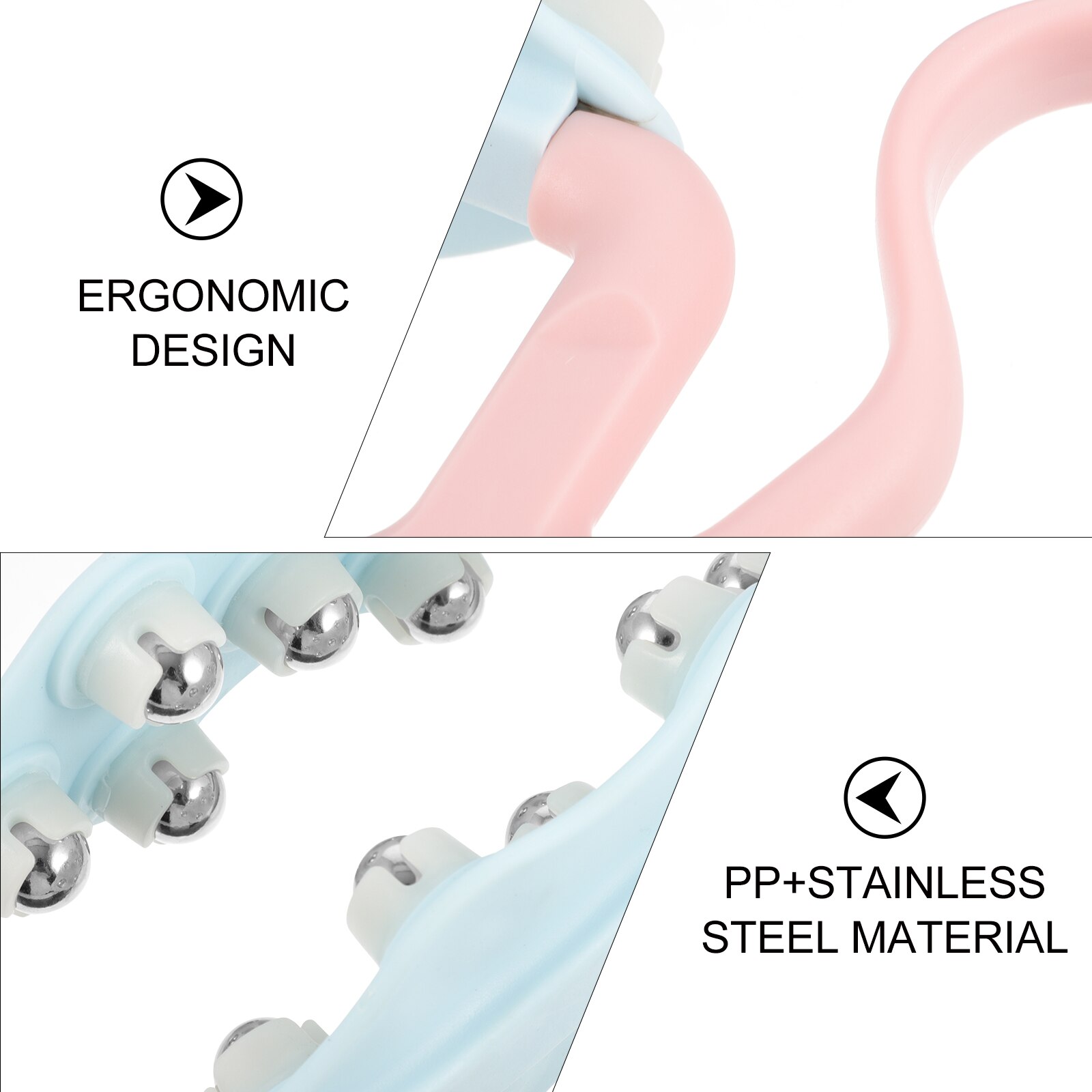 1Pc Massager Practical Handheld Leg Massager Muscle Relaxation Roller for Adults