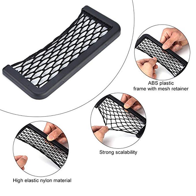 1Pcs Car Organizer Storage Bag For Opel astra Mokka VW Golf Jetta Tiguan Peugeot 206 508 Seat Leon lbiza