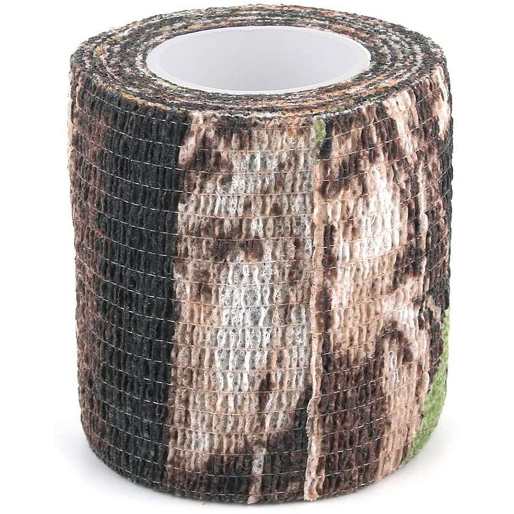 4.5m Self-Adhesive Maple Leaf Self-Adhesive Camouflage Stretch Bandage Non-Woven Protective Tape Tatto Accessories