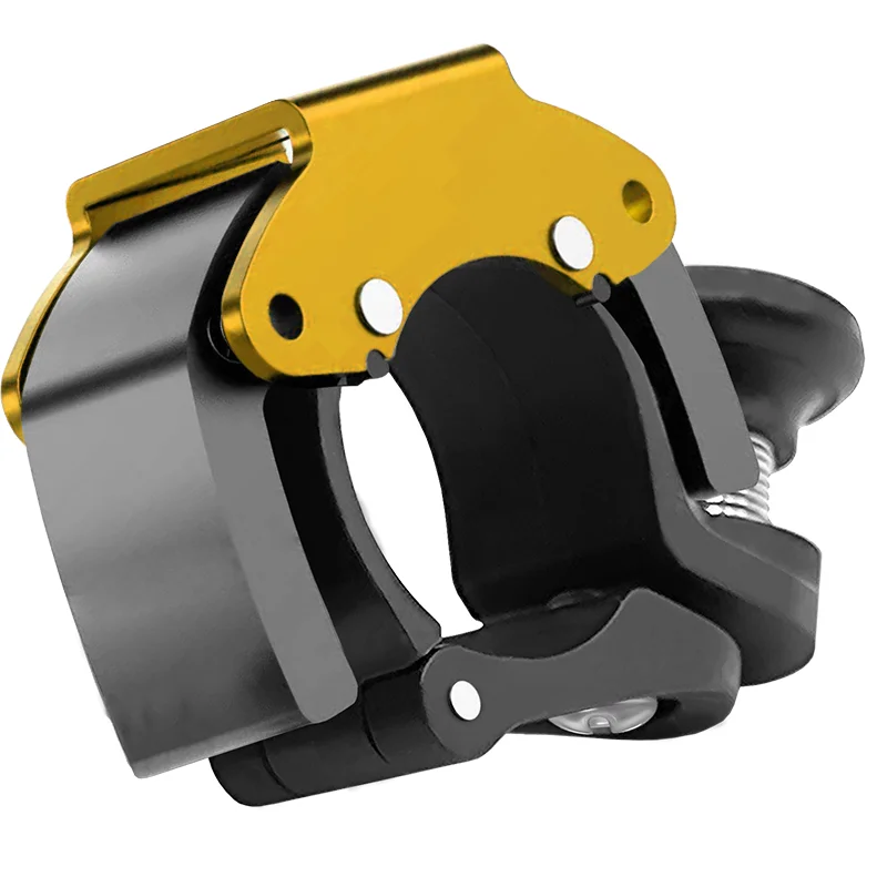 Timbre de bicicleta de acero inoxidable, claxon clásico para manillar de bicicleta, sonido nítido, accesorios de seguridad para bicicleta: Azul marino