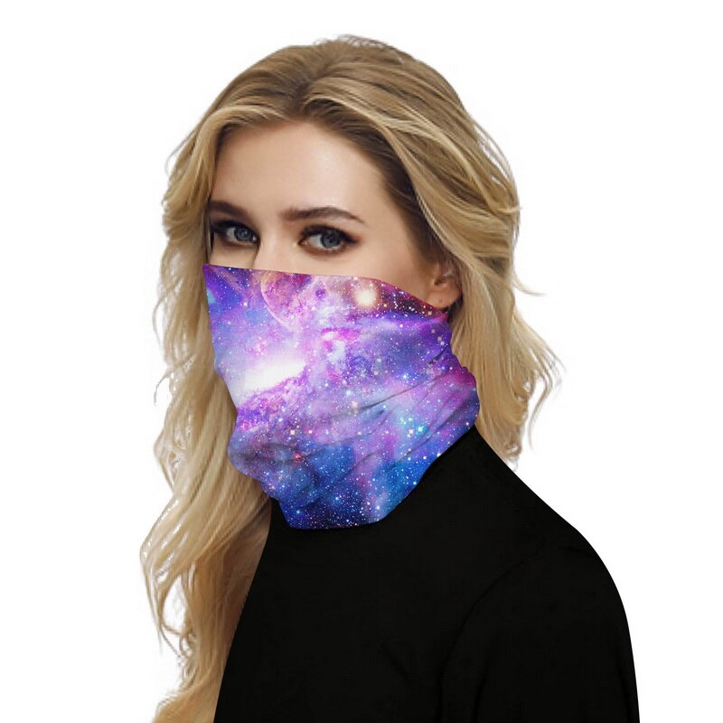 Ademende sjaal voor buiten, bedrukking, bescherming tegen de zon, fiets, gezichtsbedekking, bandana, sjaal, masker: 4