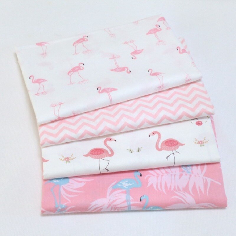 Pure Cotton Cartoon Printed Fabric Hand DIY Patchwork Group Cotton Twill Cartoon Floral Fabric Fabric for Dress