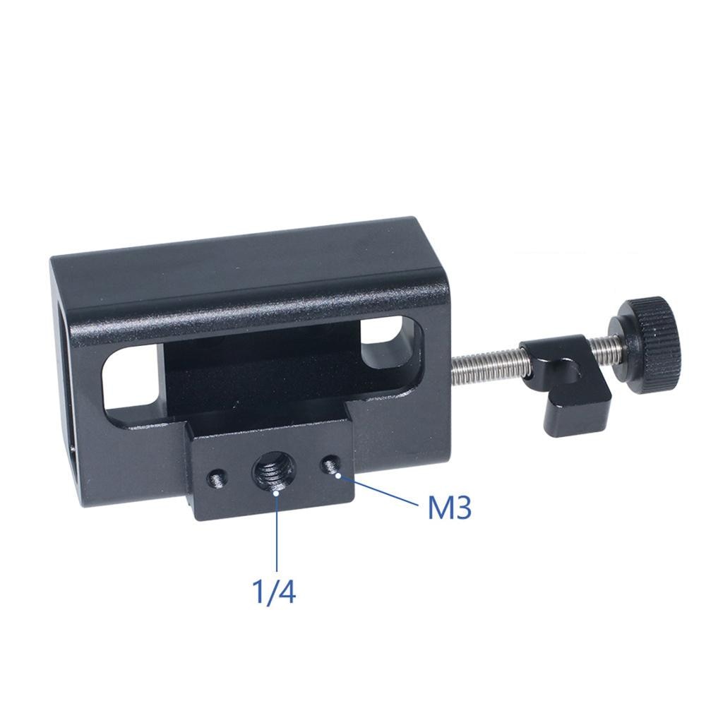 Bgning Camera Mini Statief Mount Pocket Vlog Stand Selfie Stok Houder Slr Ondersteuning Smartphone Klem Balhoofd Gimbal Adapter