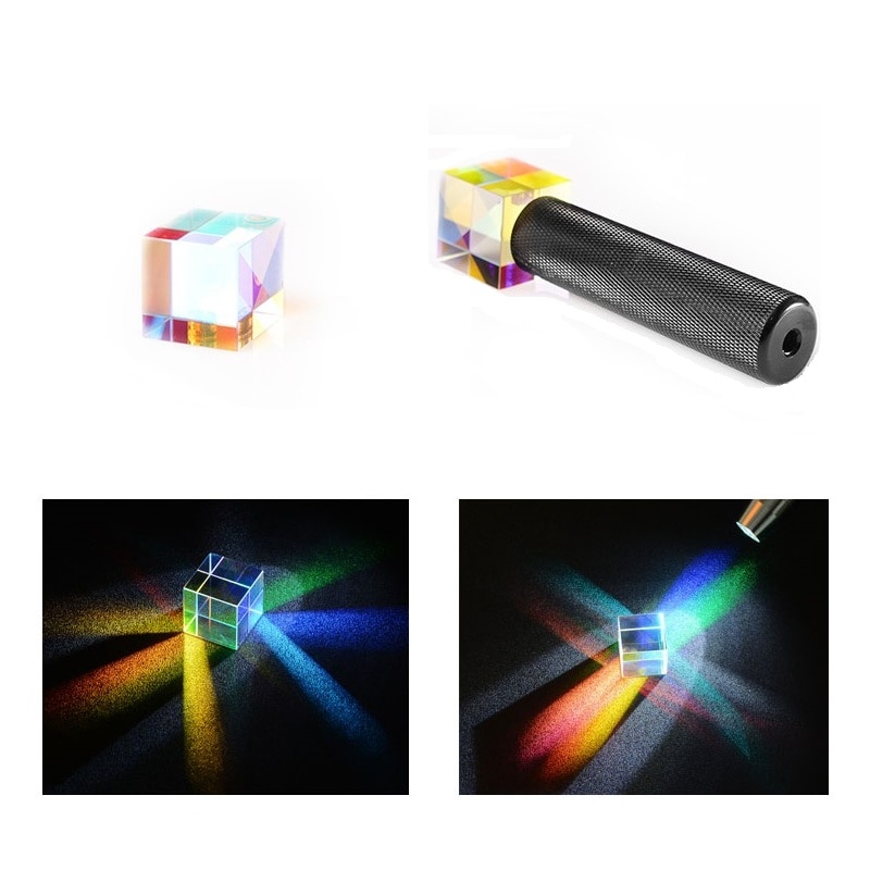 Håndholdt x-terning prisme lyseffekter rekvisitter til fotografering kamera flash kamera linse filter til dslr nikon canon yongnuo