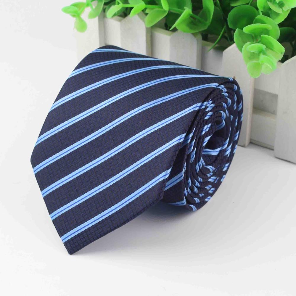 Mens Business Tie Formal Striped 8cm Jacquard Wedding Necktie Narrow 3.15inch Classic Corbata Neckwear Official Gravata: 17