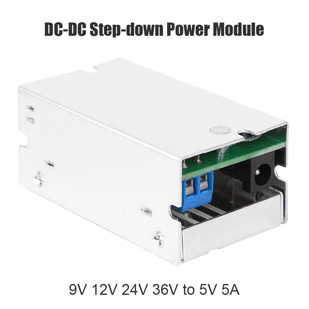 Vodool  dc 9v-36v til  dc 5v dc-dc step down power converter adapter inverter med 4 usb output buck oplader modul til bil hjem