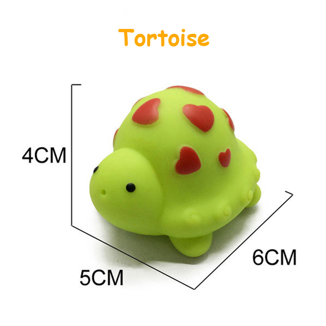 Giocattolo da bagno per bambini bambini carino anatra rana spruzzo d&#39;acqua Sprinkler bagno Sprinkling Shower nuoto spiaggia giocattoli d&#39;acqua per regalo per bambini: tortoise