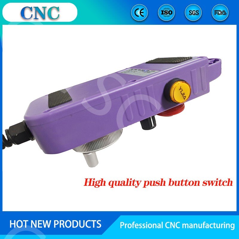 Neue CNC elektronische handrad mit 4 achsen 6 achsen farbe MPG mit notfall stop hohe-ende handrad eingang 5V