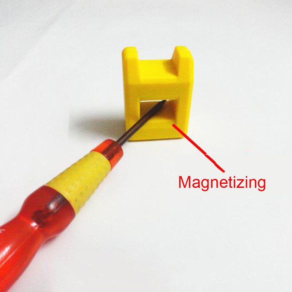 1 Piece Magnetizer Demagnetizer Tool Screwdriver Magnetic Pick Up Tool Multicolor