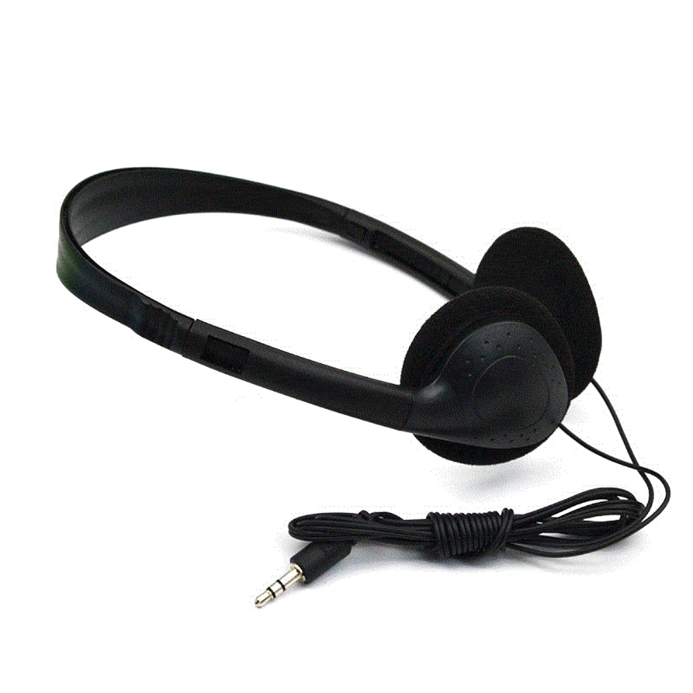 Auriculares universales con cable para ordenador, cascos con cancelación de ruido, deportivos, MP3, estéreo, sin micrófono, 3,5mm