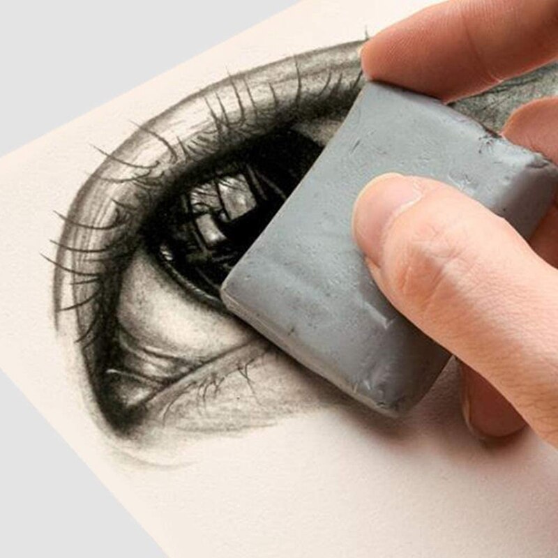 24 PCS Paper Blending Stumps and Tortillions Set Drawing Tool Sandpaper Pencil Eraser for Student Artist Charcoal Sketch