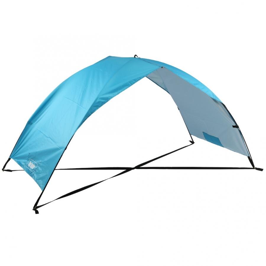 Summer Sandbeach Awning Anti-UV Tent Silver Coating Double Folding Portable Outdoor Sunshade Practical Sandbeach Tent Awning