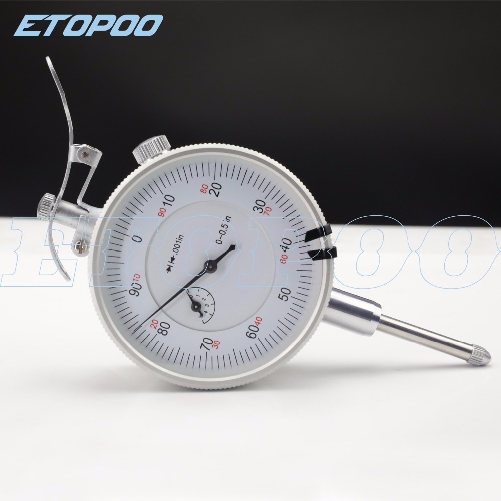 0-0.5inch indicator 0.001" inch dial indicator dial thickness gauge with handle