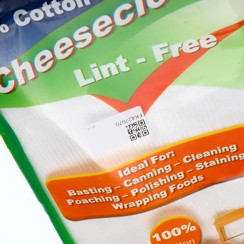 2/4 stk osteklud fin hvid bomuldsgasbind moslin cheesecloth stof køkken smør ost filter wrap tøj tilbehør værktøj
