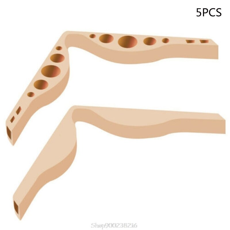 5 pièces sans buée accessoire pont de nez pour masques empêcher les lunettes de buée S22 20 directe: Pink