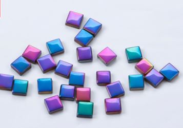 Tuile mosaïque mini verre cristal gratuit | Matériau artisanal, carrelage fait à la main, mini micro pierre libre, bricolage 200 pièces: type11
