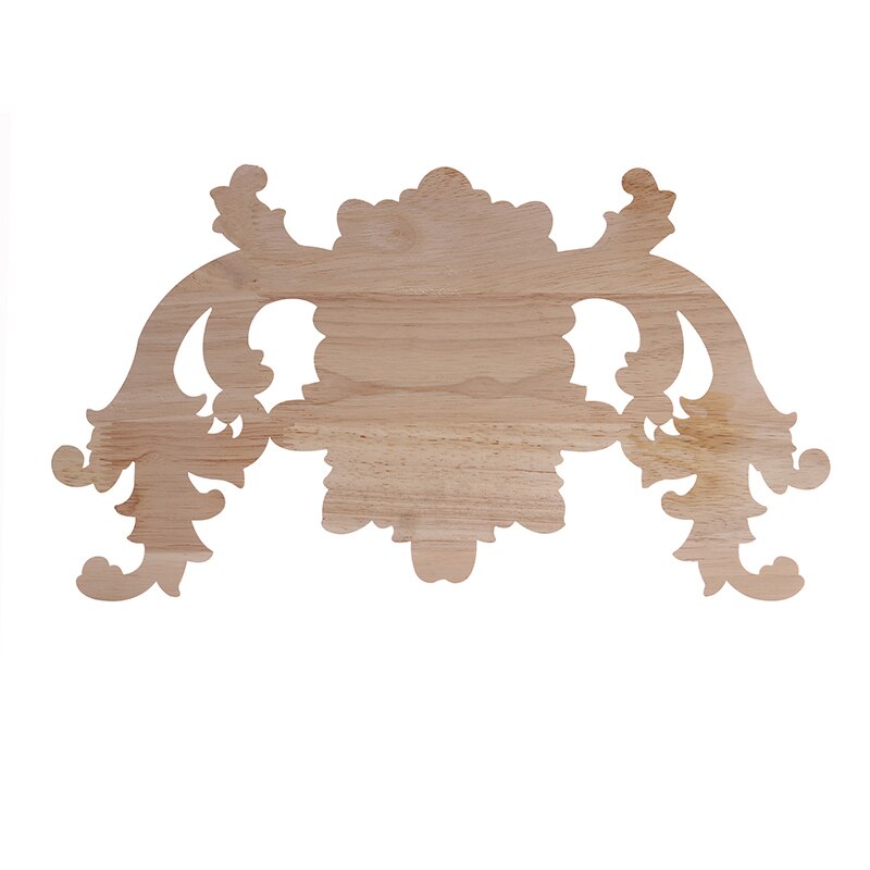 Ensemble de meubles sculpture sur bois européenne | Coin, porte-fleur, fleur sculptée Fine et bois massif, adhésif moderne