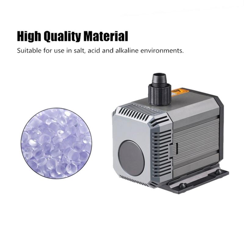 Fish Tank Submersible Pump Filter Pump Amphibious Water Changer Circulating Water Pump Household HQB Fish Tank Silent Pump