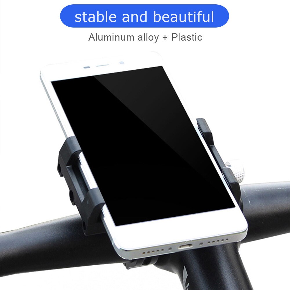 Ultralight Bicycle Phone Holder FOR 3.5"-7.15" Smartphone GPS Stable Upgrade Fixed Adjustable Support Bike Stand Mount Bracket