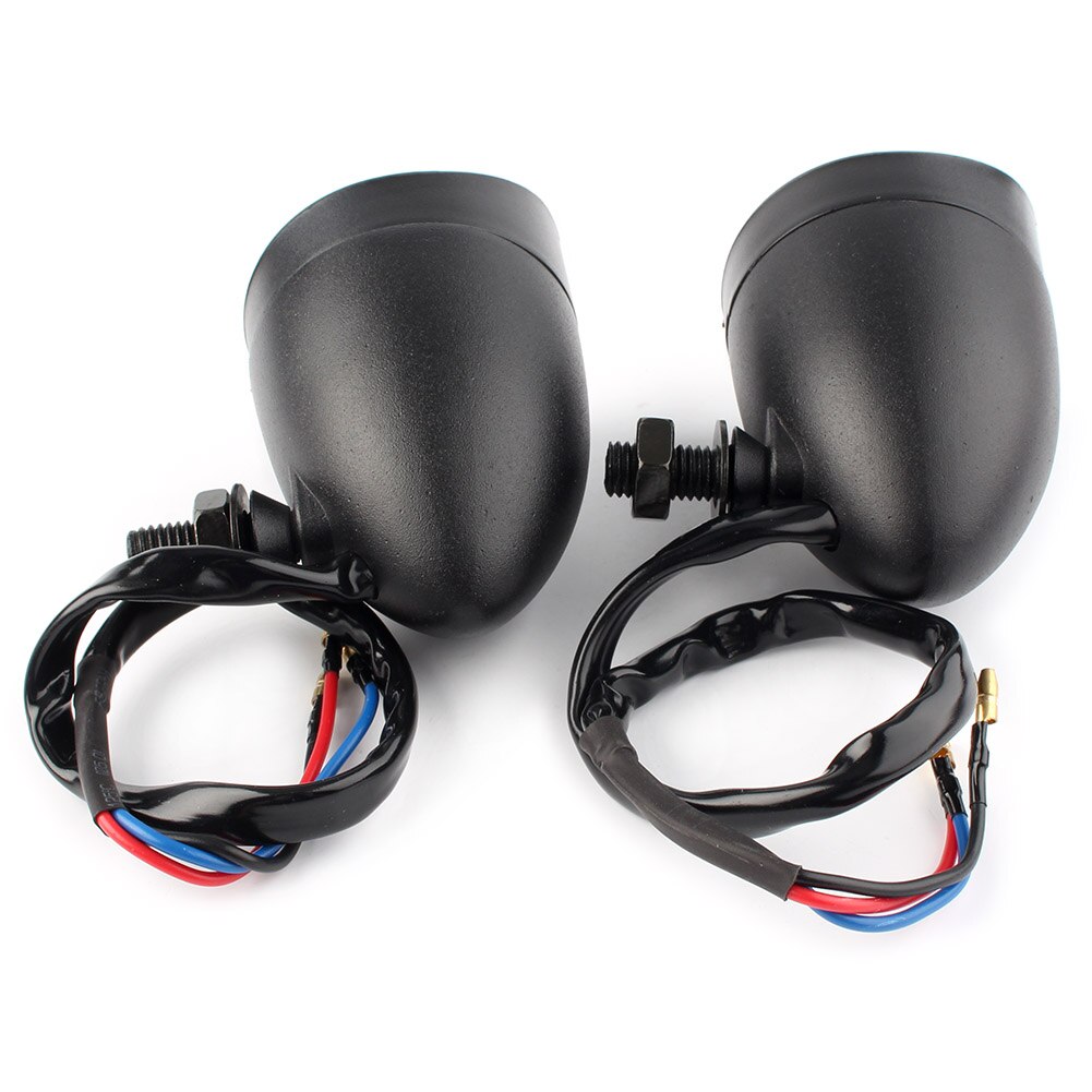 Motorcycel Knipperlichten Red Indicator Lampen Blinker Voor Harley Davidson Dc 12V Universele