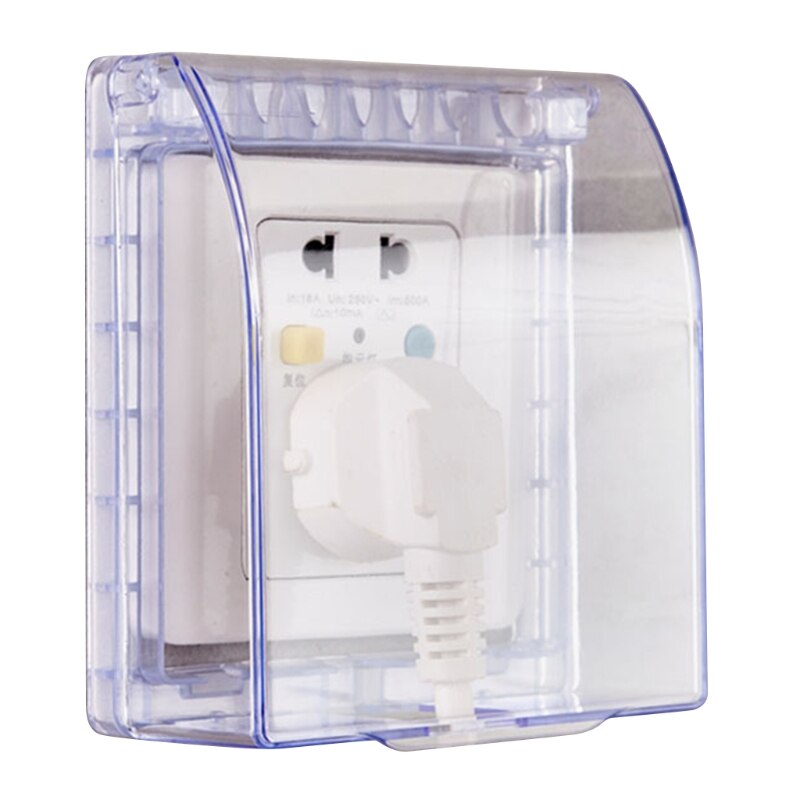 Type 86 Verhoogde Waterdichte Elektrische Stopcontact Schakelaar Bescherming Cover