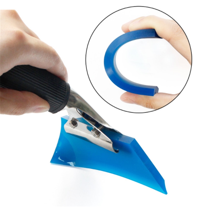 Auto Vinyl Folie Gereedschappen Blauw Schraper Zuigmond Auto Styling Stickers Accessoires