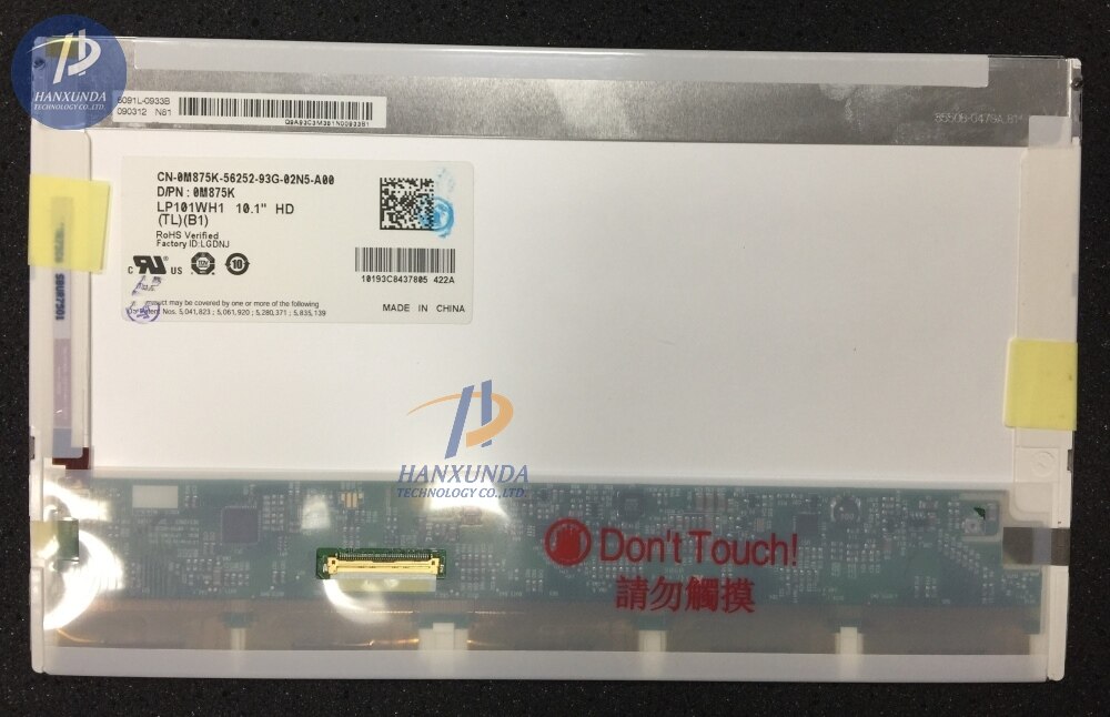 10.1'' FOR LG lcd matrix LP101WH1 TLB1 laptop screen 1366*768 40pin