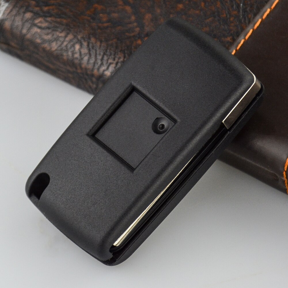 Okeytech 2 Knoppen Flip Remote Key Case Shell Fob Voor Peugeot 107 207 307 307S 308 407 607 Voor citroen C2 C3 C4 C5 C6 C8 Xsara