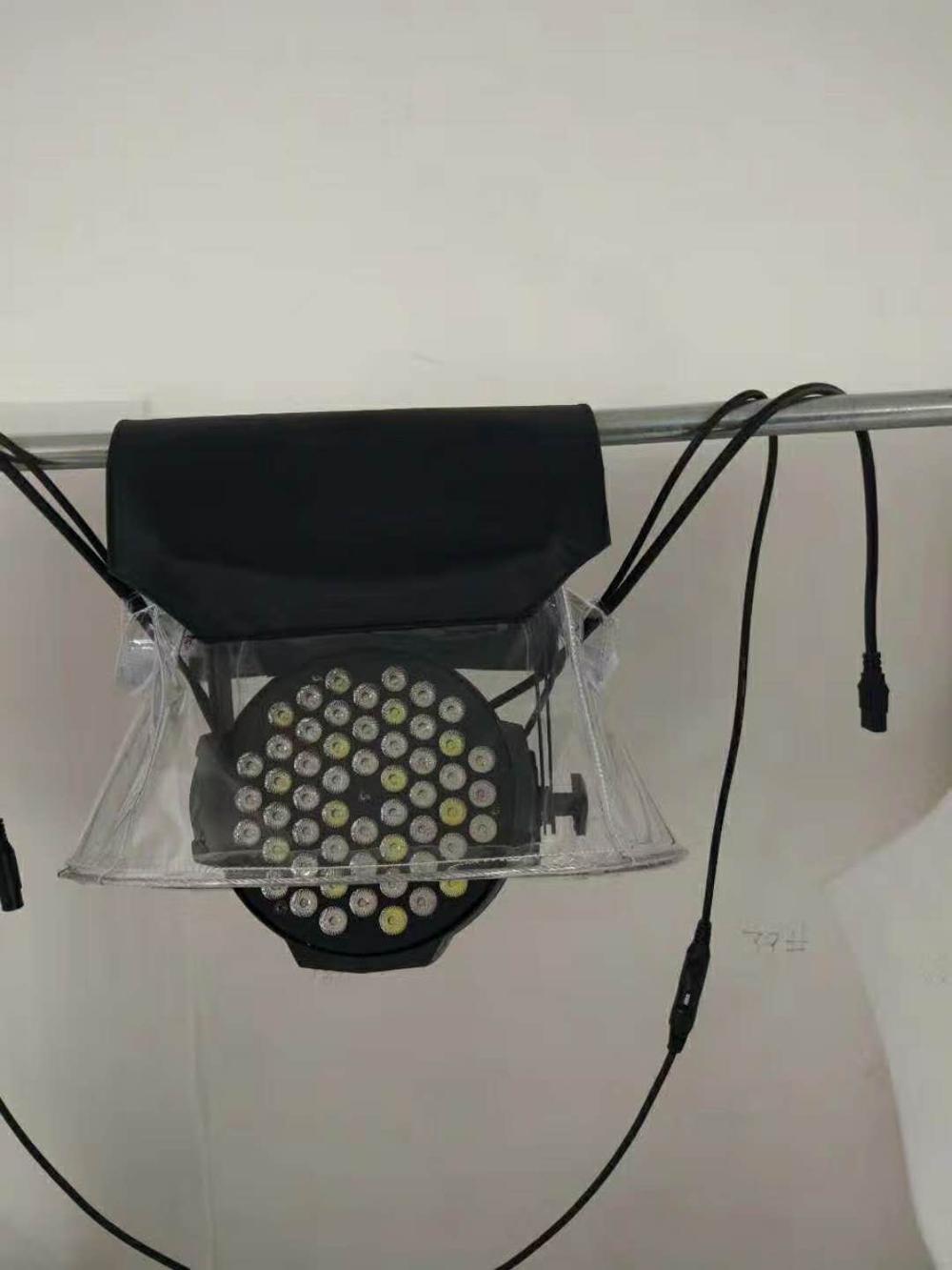 Good 1pcs/lot Led Par Light Rain Cover Use In Rain Snow Coat Beam Moving Waterproof Covers With Transparent Crystal: LED Transparent Cove