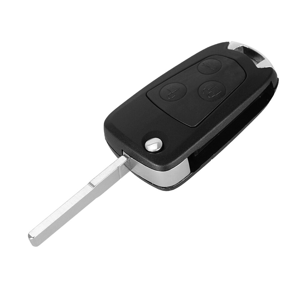 Keyyou 3 Knoppen Key Case Gewijzigd Flip Vouwen Afstandsbediening Sleutel Flip Fob Shell Voor Ford Focus Mondeo Fiesta Ka