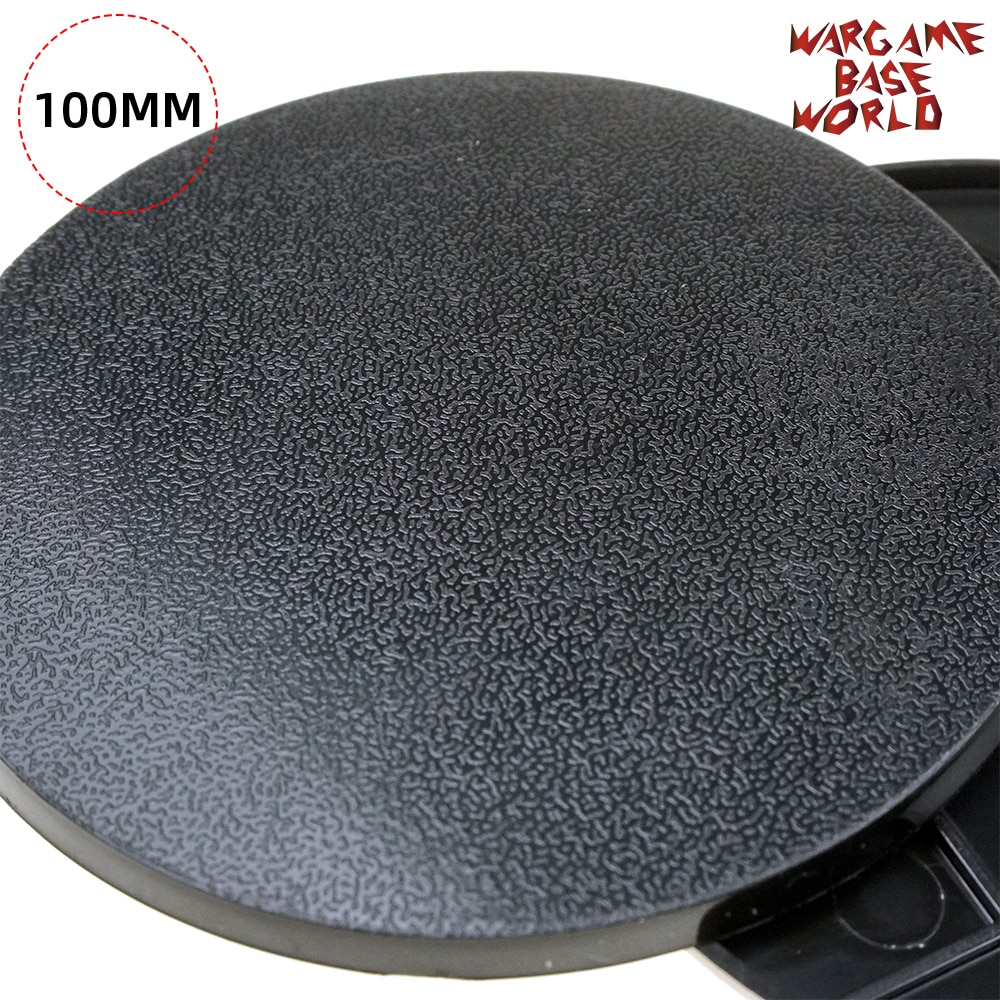 wargame base world -100mm round bases