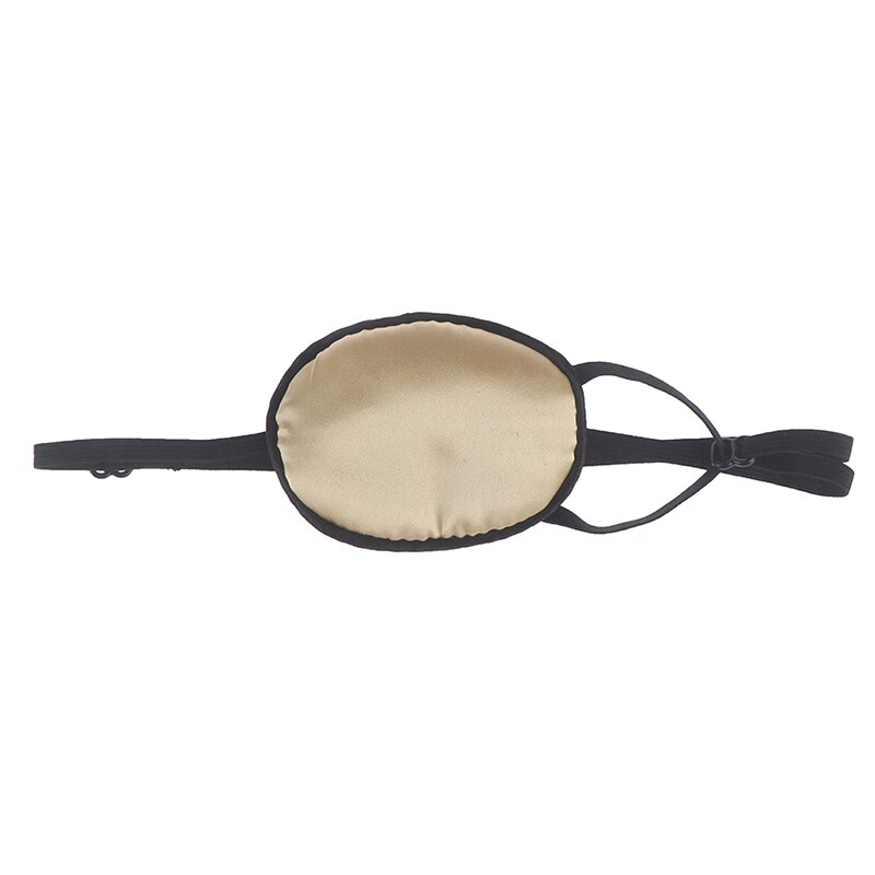 For Children Adults Medical Lazy Eye Patch Soft Occlusion Shade Obscure Astigmatism Traniing Eyemask Silk Amblyopia Eye Patches: Zilver