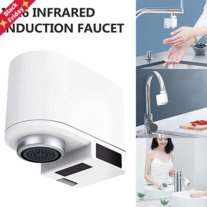 Automatic Water Saver Tap Induction Water Saver Overflow Smart Faucet Sensor Infrared Water Saving Device bathroom Nozzle Tap