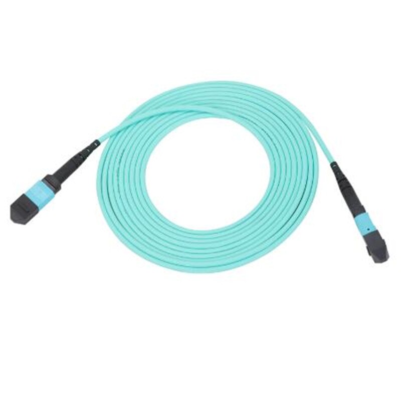 12 Cores OM3 MPO Fiber Patch Cable UPC 1/2/3/5/10m Jumper Female to Female Patch Cord multimode Trunk Cable Fiber Optic Cable