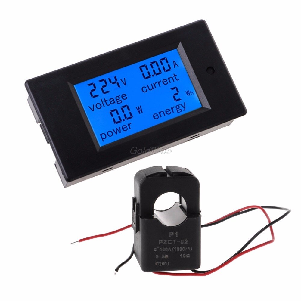 Produktbild von Mini-Split-Stromtransformator 100 A – 16 Mm Bohrung, Genauigkeit ≤ 0,5 %, Für Energiemessung & AC 220V/380V, Leicht & Kompakt